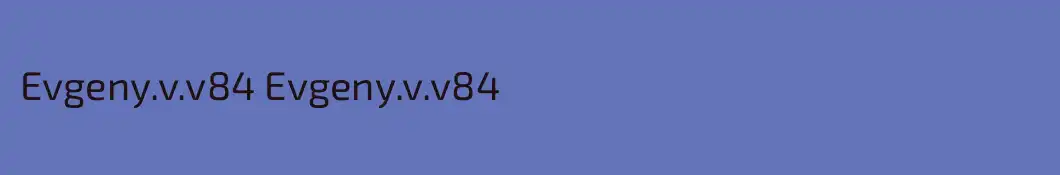 Evgeny.v.v84 Evgeny.v.v84